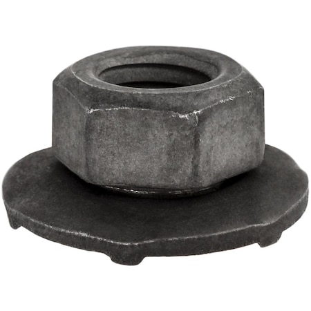 Auveco PAK FREE SPINNING WASHER NUT, M6-1.0, 4PK AP12595